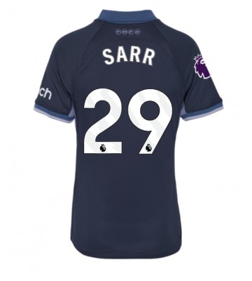 Tottenham Hotspur Pape Matar Sarr #29 Replika Udebanetrøje Dame 2023-24 Kortærmet